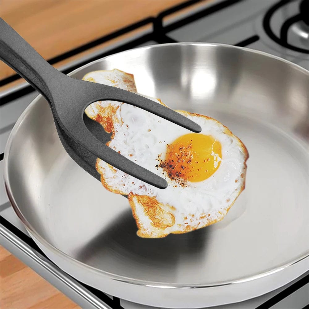 FabTurnGrip™ 2-in-1 Spatula Tongs (2pcs)