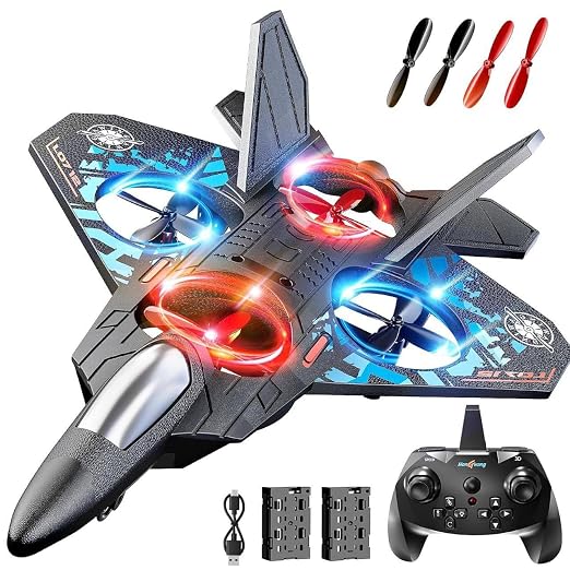 FabJetLoop™ Remote-Control Fighter Plane with Two Batteries