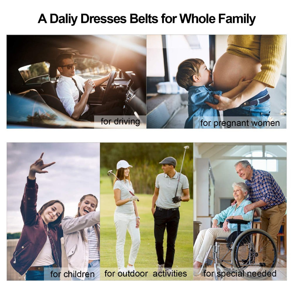 Buckleless Elastic Belt - Fab Alchemy