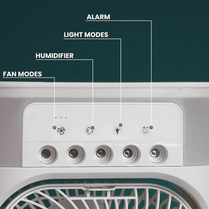 FabBreeze™️ Personal Air Cooler & Humidifier - Fab Alchemy