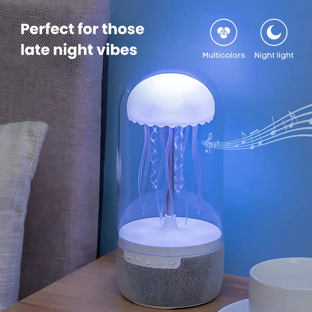 JellyGlow™ - Jellyfish Lamp & Bluetooth Speaker