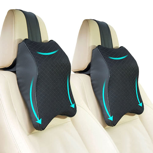Memory Foam Car Headrest Pillow - Fab Alchemy