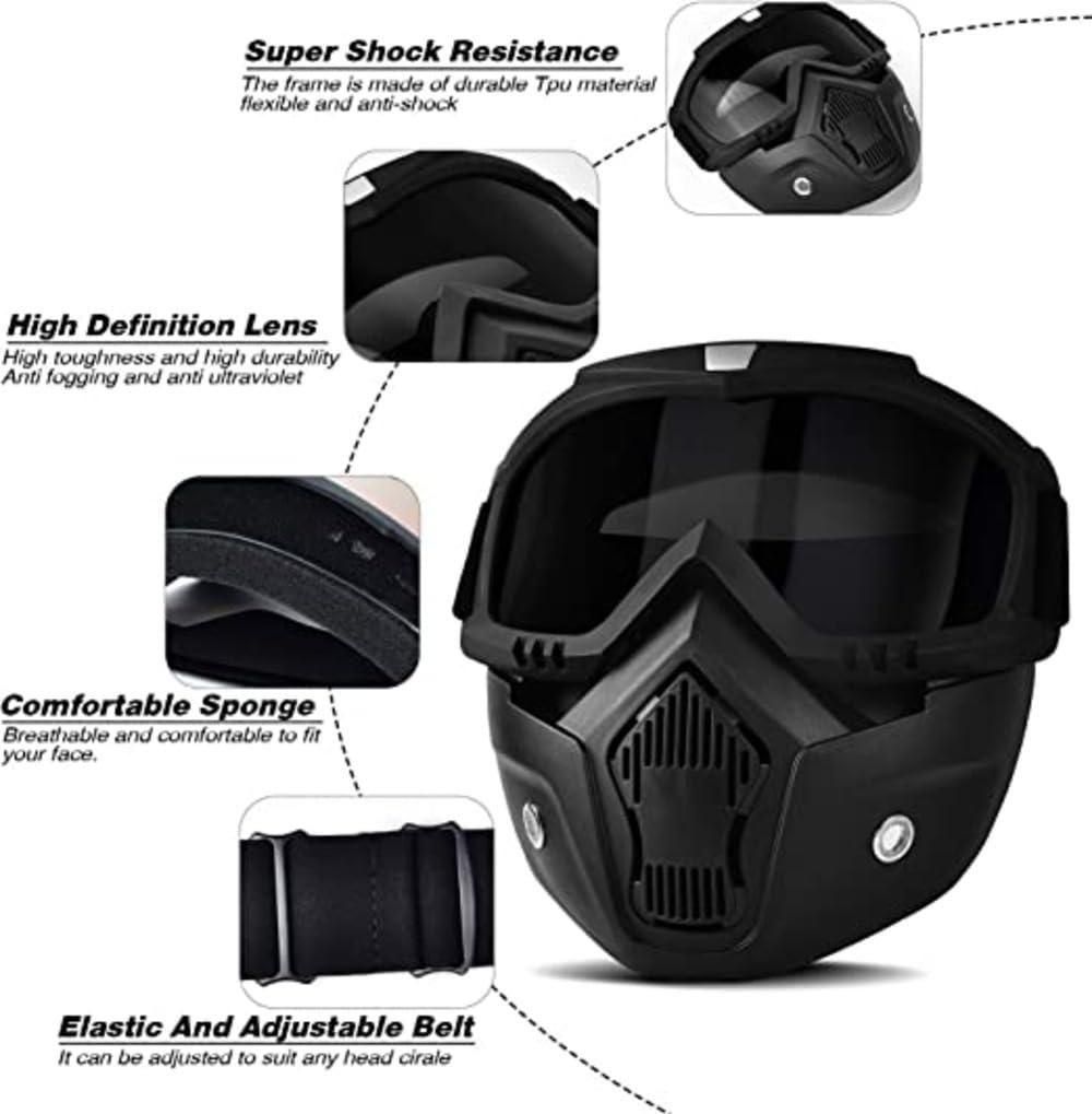 MotoFlex™️ Goggle Mask - Fab Alchemy