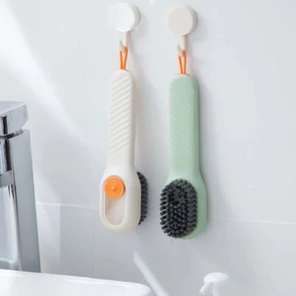 Multifunctional Scrubbing Brush With Soap Dispenser (Pack of 2) - Fab Alchemy