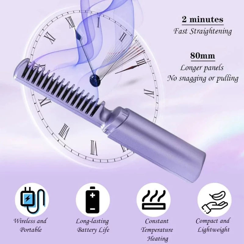 Portable Mini Hair Brush - Fab Alchemy