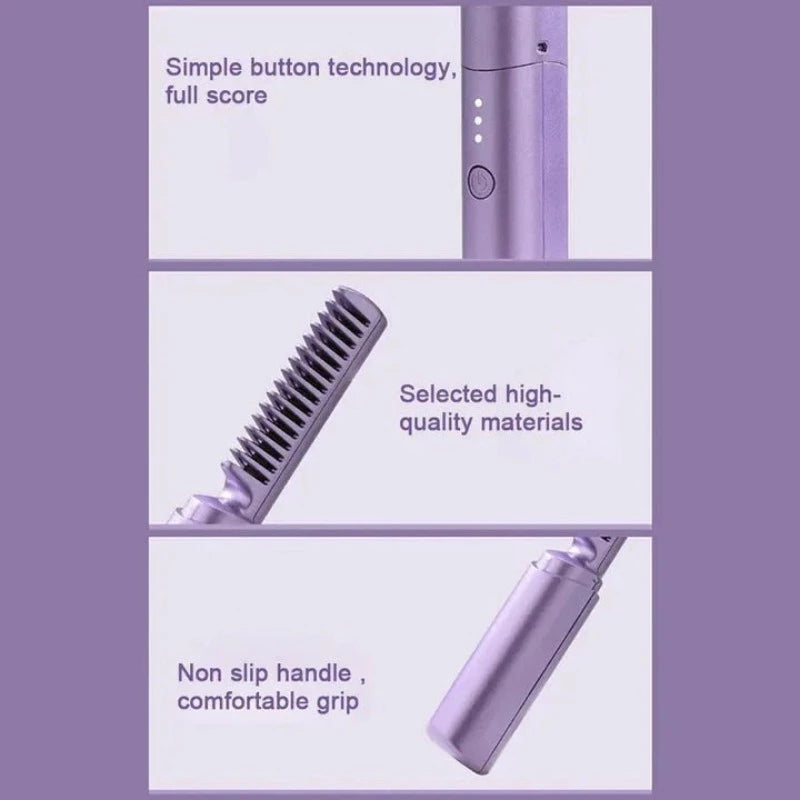 Portable Mini Hair Brush - Fab Alchemy