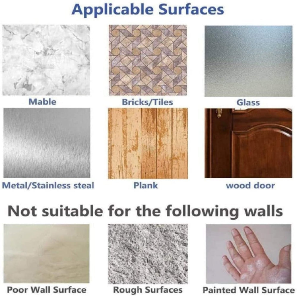 Quick Mount Adhesive Screws (Pack of 10) - Fab Alchemy