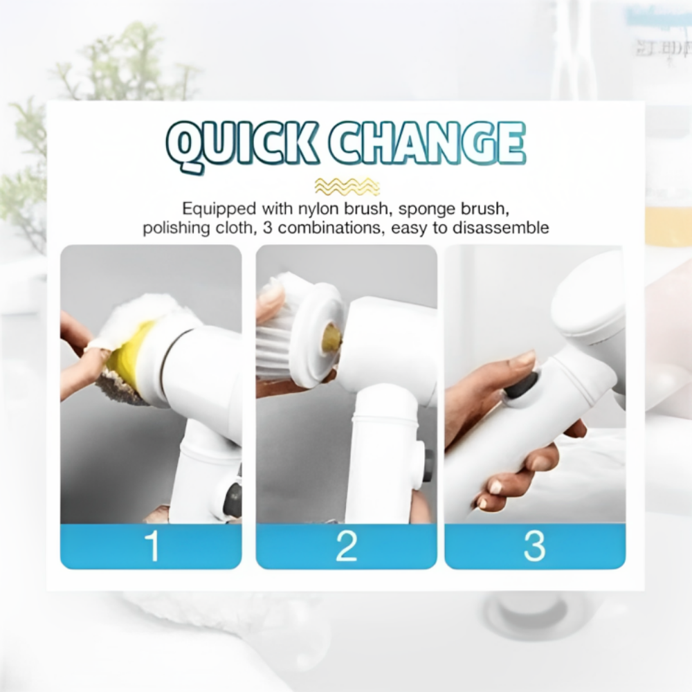 Rechargeable Multi Function Hand Held Magic Brush - Fab Alchemy