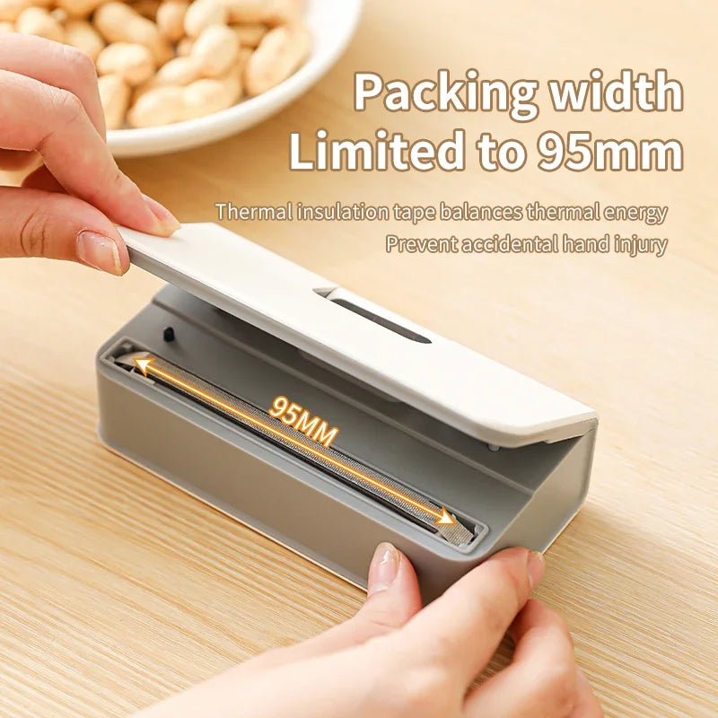 FabSealMate™ Magnetic Mini Bag Sealer (White)
