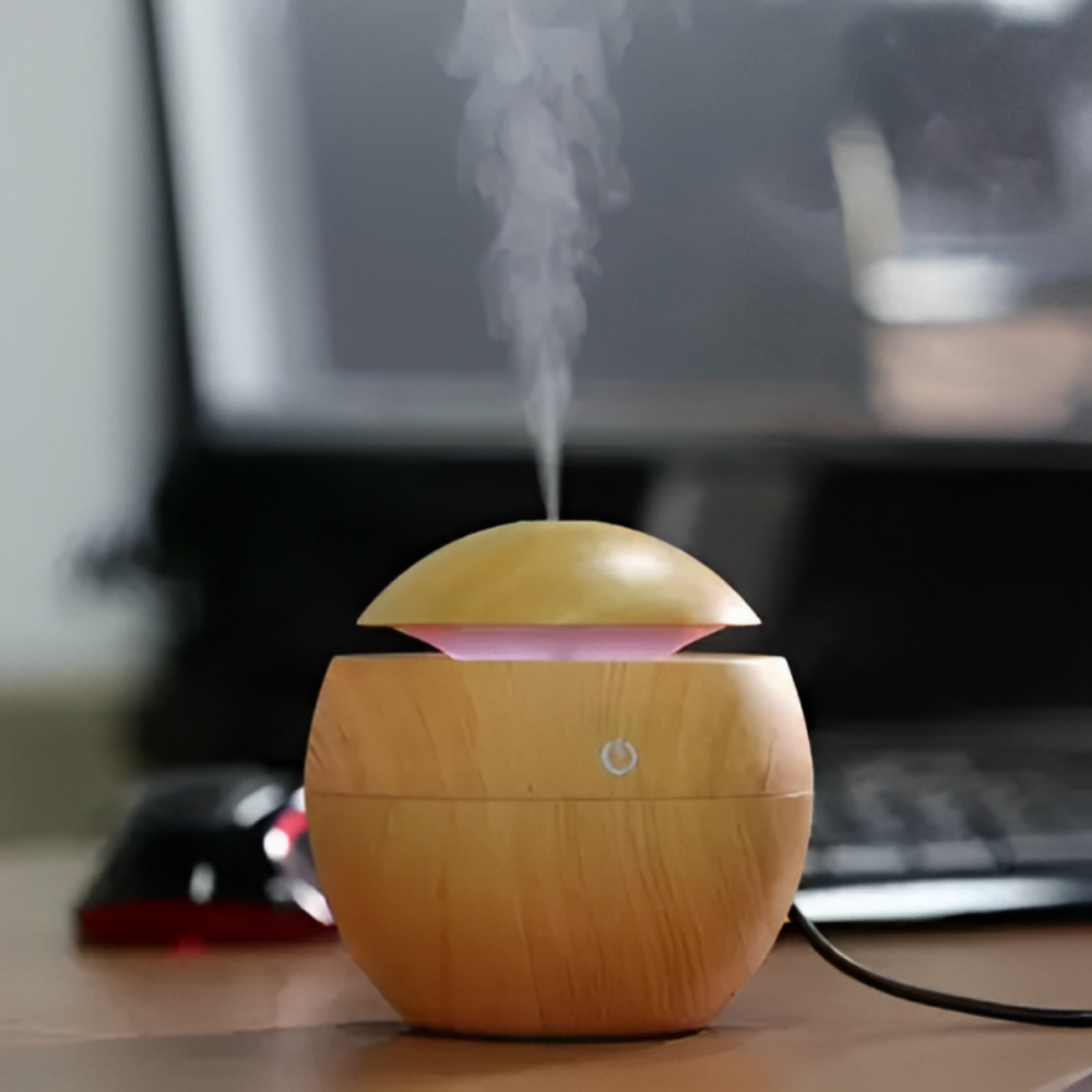 Wooden Aroma Diffuser Humidifier - Fab Alchemy