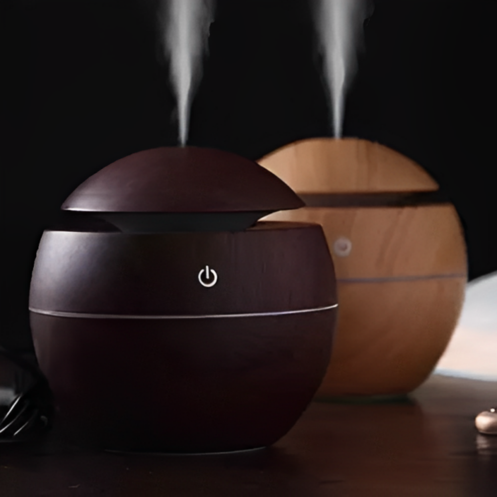 Wooden Aroma Diffuser Humidifier - Fab Alchemy
