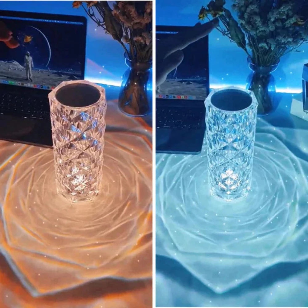 Diamond Crystal Lamp (Multi-Color) - Fab Alchemy