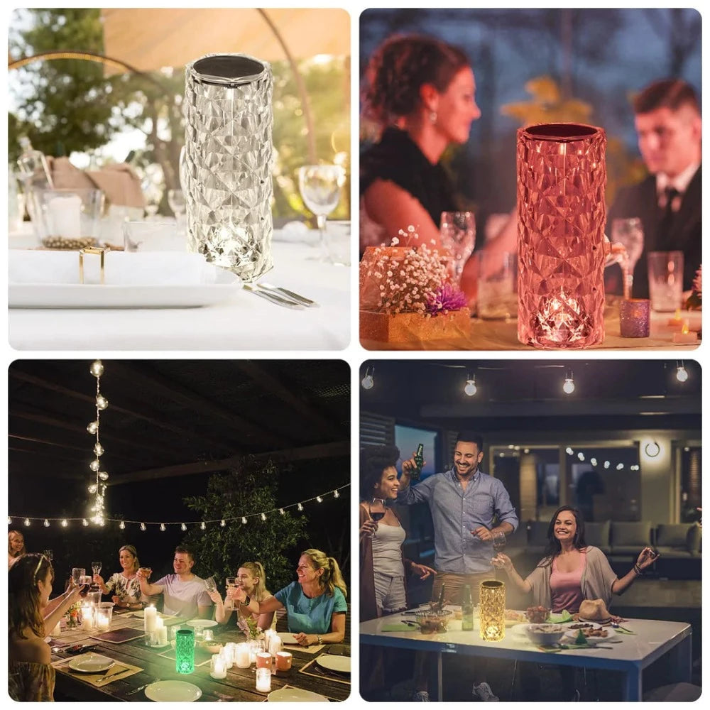 Diamond Crystal Lamp (Multi-Color) - Fab Alchemy