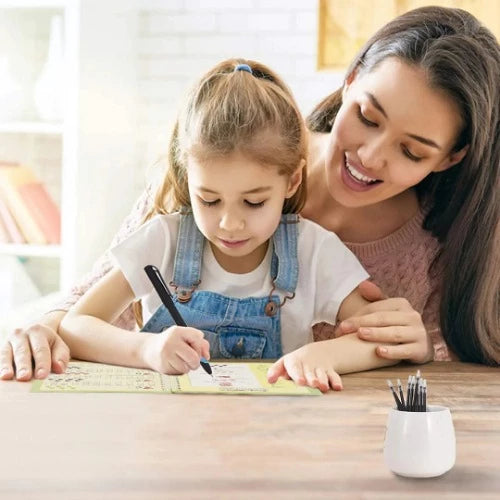 Magic Practice Copybook (4 Books + 10 Refills + 1 Pen) - Fab Alchemy