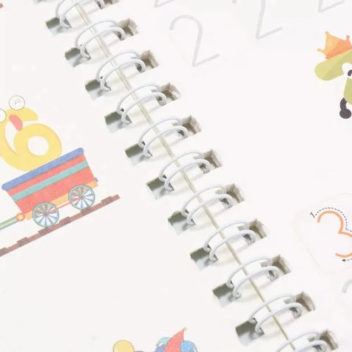 Magic Practice Copybook (4 Books + 10 Refills + 1 Pen) - Fab Alchemy