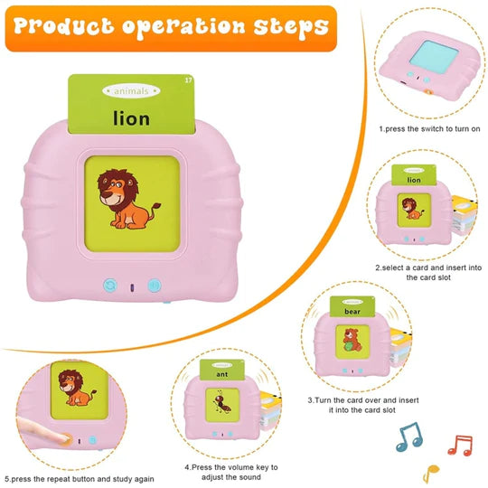 Talking Flash Cards for Early Education - Fab Alchemy