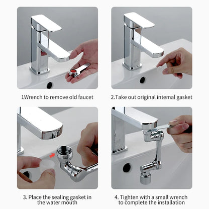 1080° TurboSpa Faucet Spray - Fab Alchemy