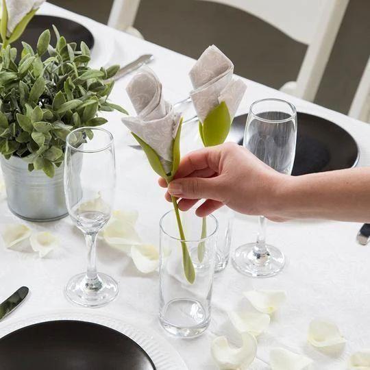 FabBloom™ Flower Napkin Holder (2pcs) table styling view 2