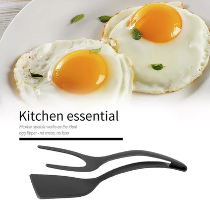 FabTurnGrip™ 2-in-1 Spatula Tongs (2pcs)