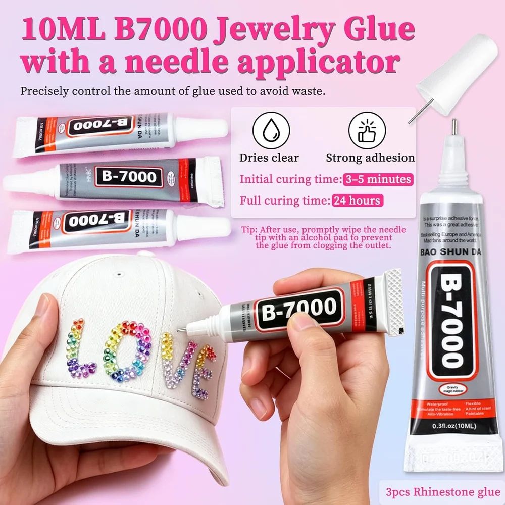 FabDazzle™ 24-Colour Rhinestone Craft Kit product view 2