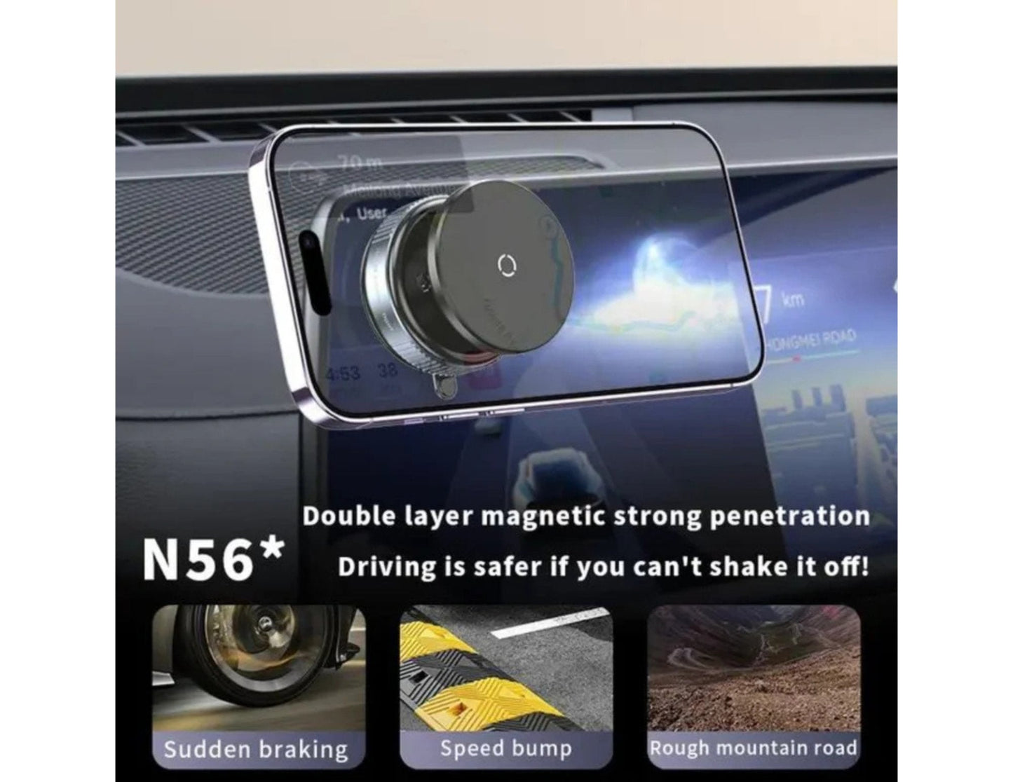 FabMount™ Vacuum Magnetic Phone Holder