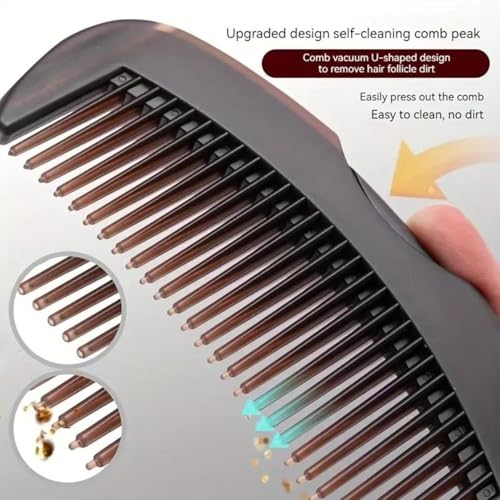 FabCombEase™ Curved Hair Grooming Comb (2pcs) - Fab Alchemy