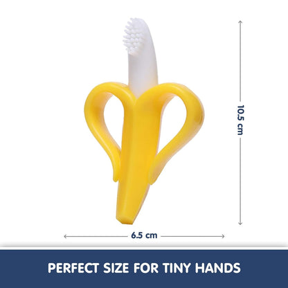 FabNanaGrip™ Banana Teether & Training Brush (2pcs) product view 4