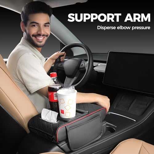 FabConsole™ 5-in-1 Car Armrest Organiser