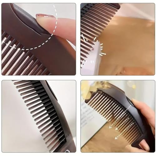 FabCombEase™ Curved Hair Grooming Comb (2pcs) - Fab Alchemy