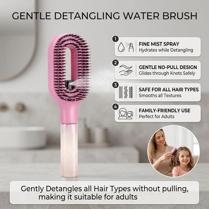 FabMistComb™ Refillable Spray Hair Brush