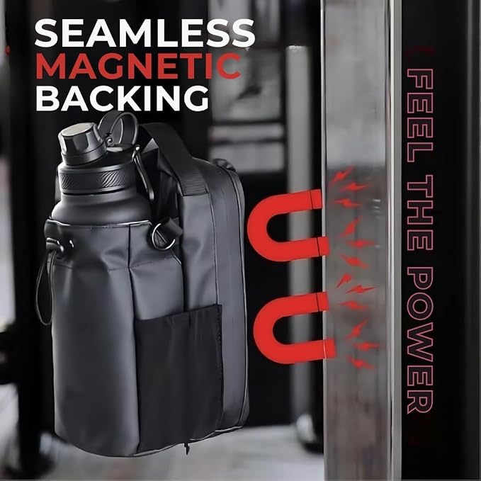 FabMagCarry™ Magnetic Gym Bottle Bag