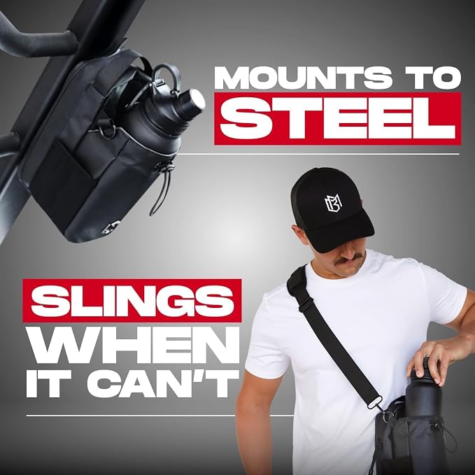 FabMagCarry™ Magnetic Gym Bottle Bag