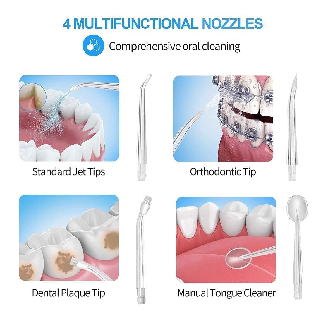 FabFresh™ Cordless Water Dental Flosser