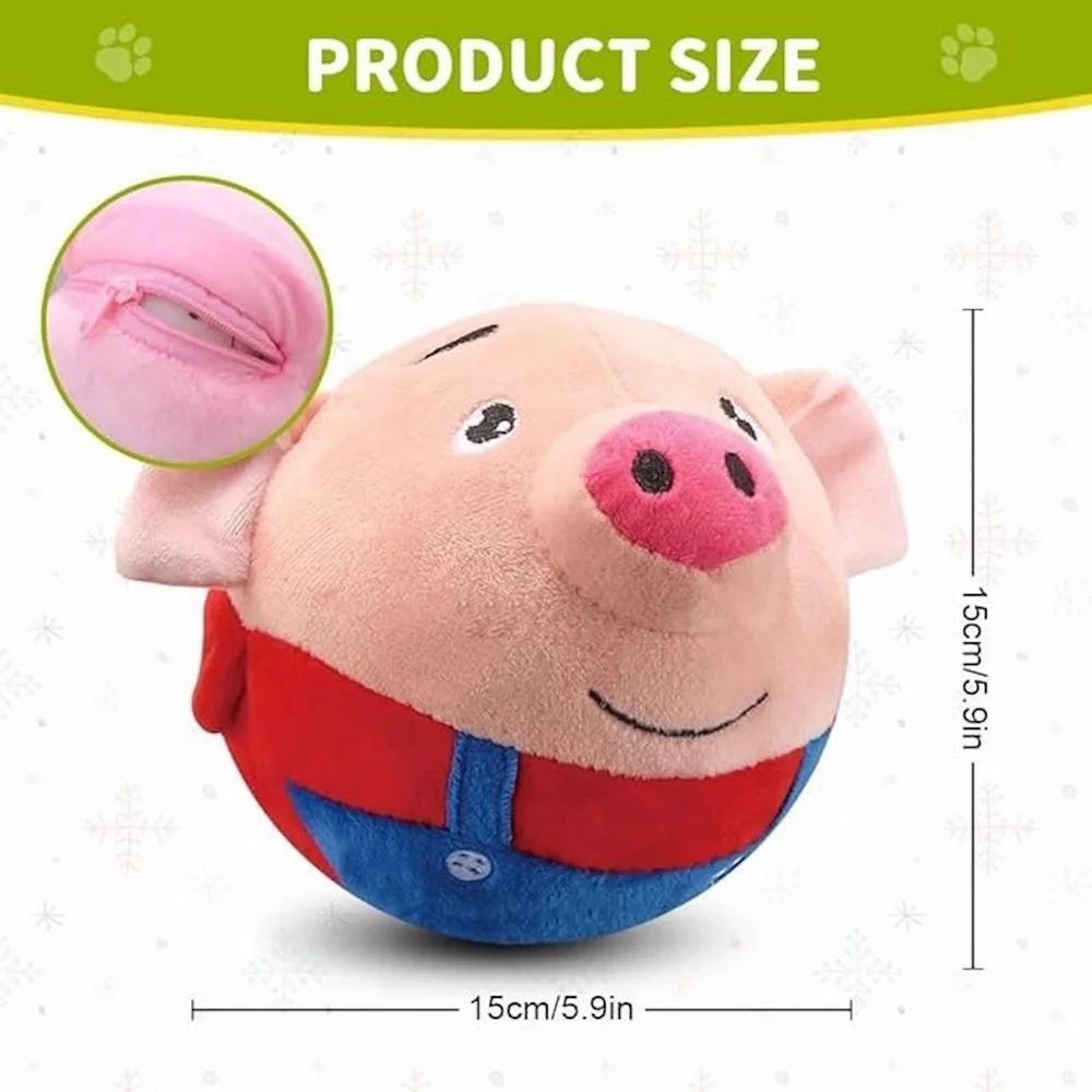 FabWiggle™ Dancing & Singing Piglet Plush Toy product view 5