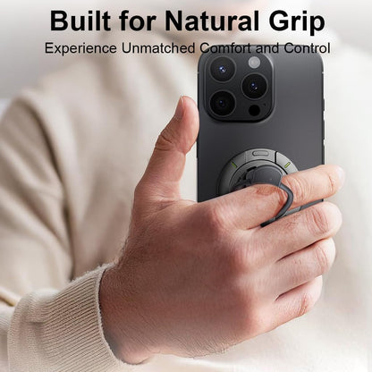 FabOrbitGrip™ 3-in-1 Magnetic Phone Stand (Grey) product view 5