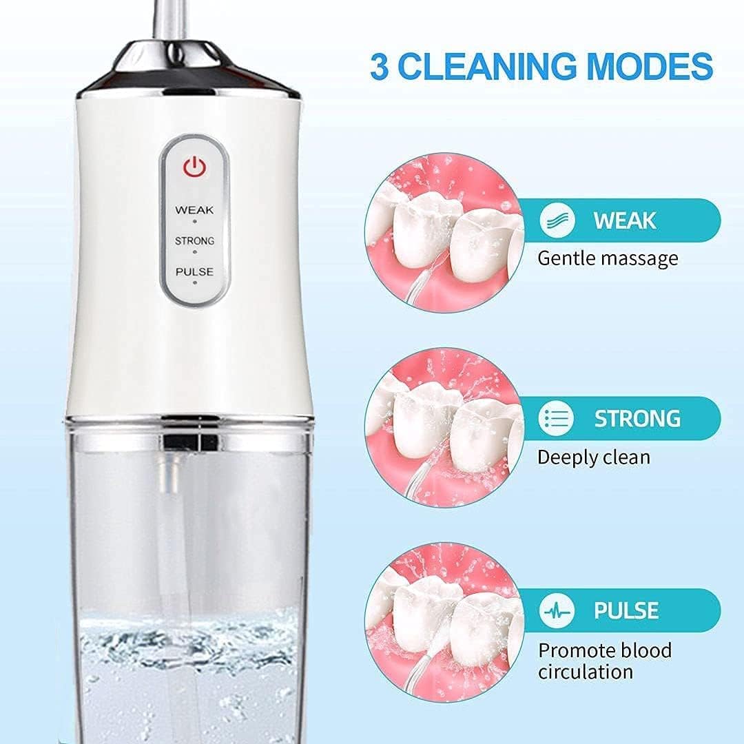 FabFresh™ Cordless Water Dental Flosser