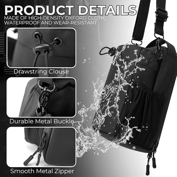 FabMagCarry™ Magnetic Gym Bottle Bag