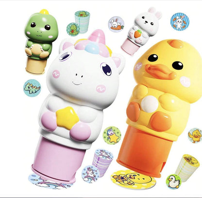 FabStampJoy™ Kids Sticker Stamper (2pcs)
