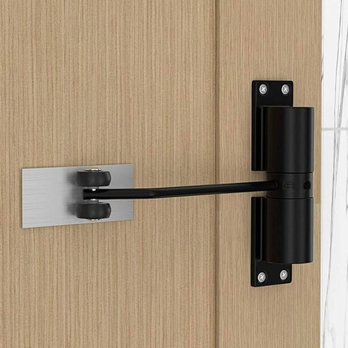 FabCloseEase™ Double-Spring Automatic Door Closer