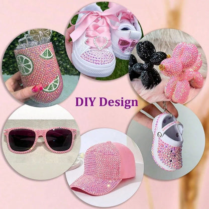 FabDazzle™ 24-Colour Rhinestone Craft Kit product view 6
