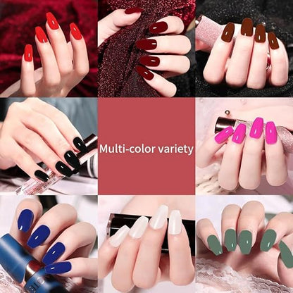 FabNailPalette™ 576-Piece Press-On Nail Set in 24 Colours