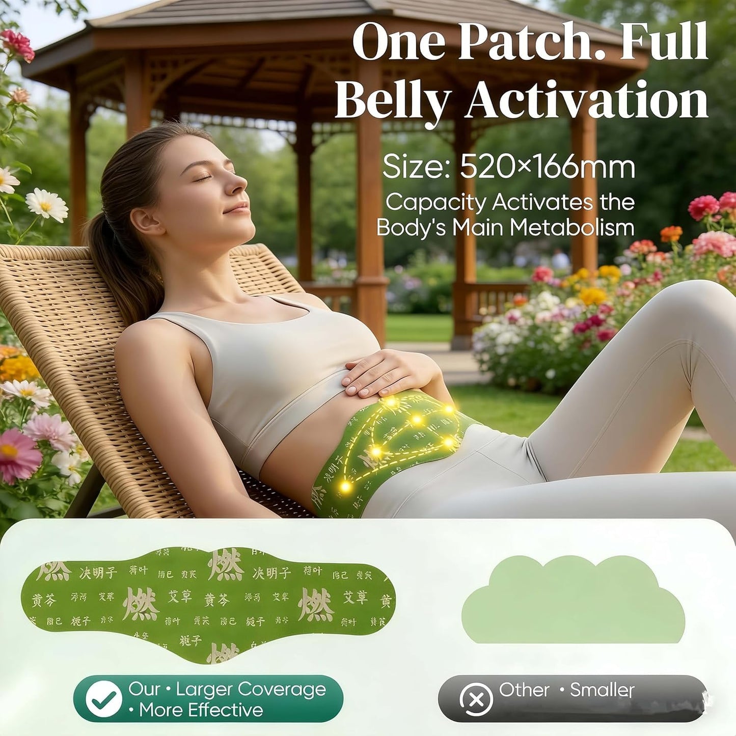 FabBalance™ Japanese Herbal Navel Patch – Pack of 5