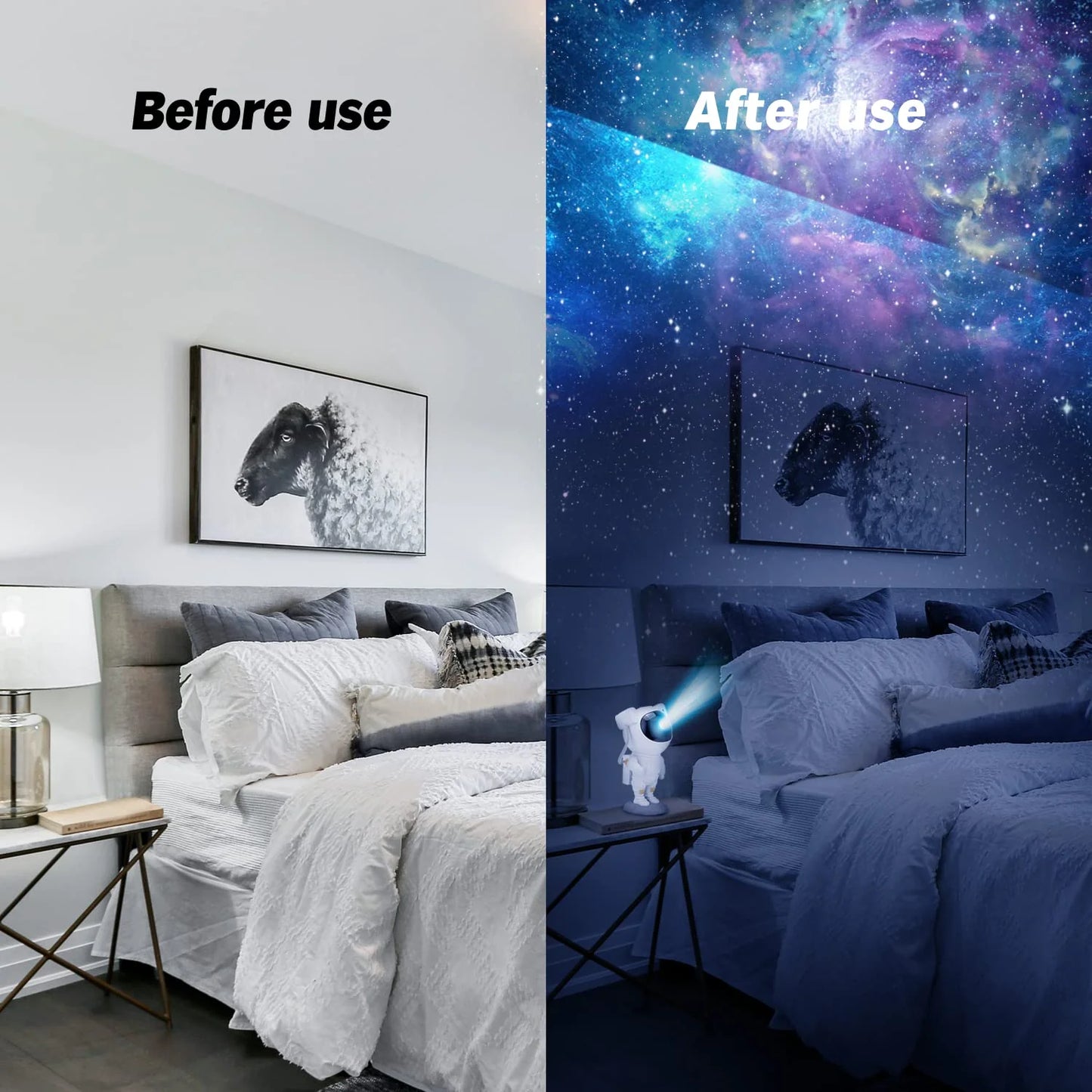 Astronaut Galaxy Projector - Fab Alchemy