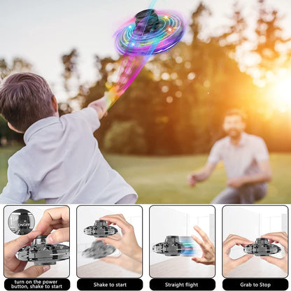FabOrbitGlow™ LED Flying Spinner Toy - Fab Alchemy