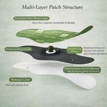 FabBalance™ Japanese Herbal Navel Patch – Pack of 5