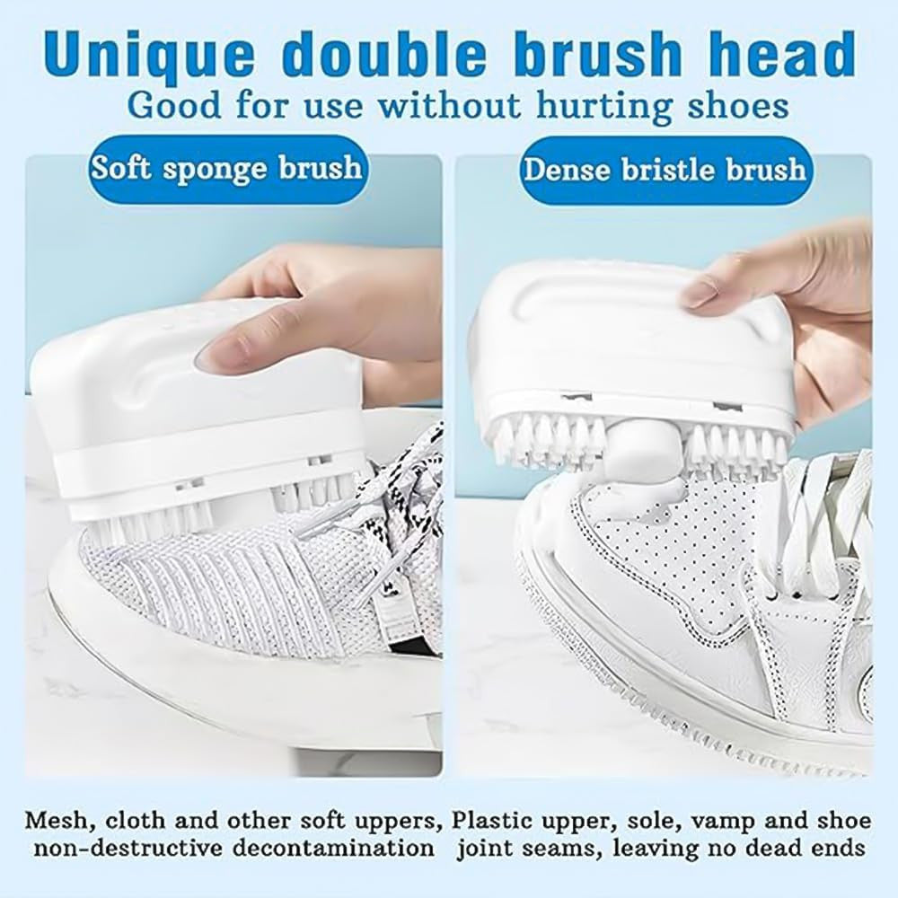 FabShoeCare™ 2-in-1 Shoe Cleaning Brush