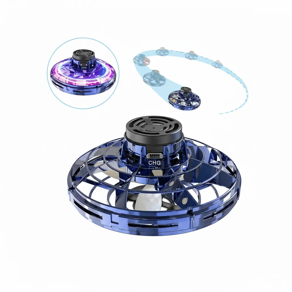 FabOrbitGlow™ LED Flying Spinner Toy - Fab Alchemy