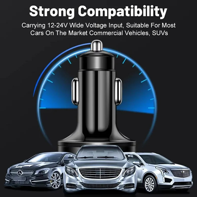 FabDriveCharge™ 6-Port Car Charger