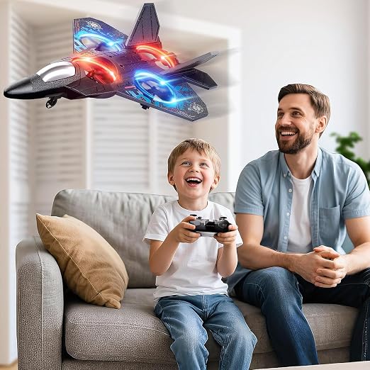 FabJetLoop™ Remote-Control Fighter Plane with Two Batteries