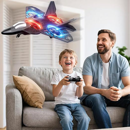 FabJetLoop™ Remote-Control Fighter Plane with Two Batteries